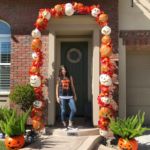 Pumpkin Archway for Halloween & Fall