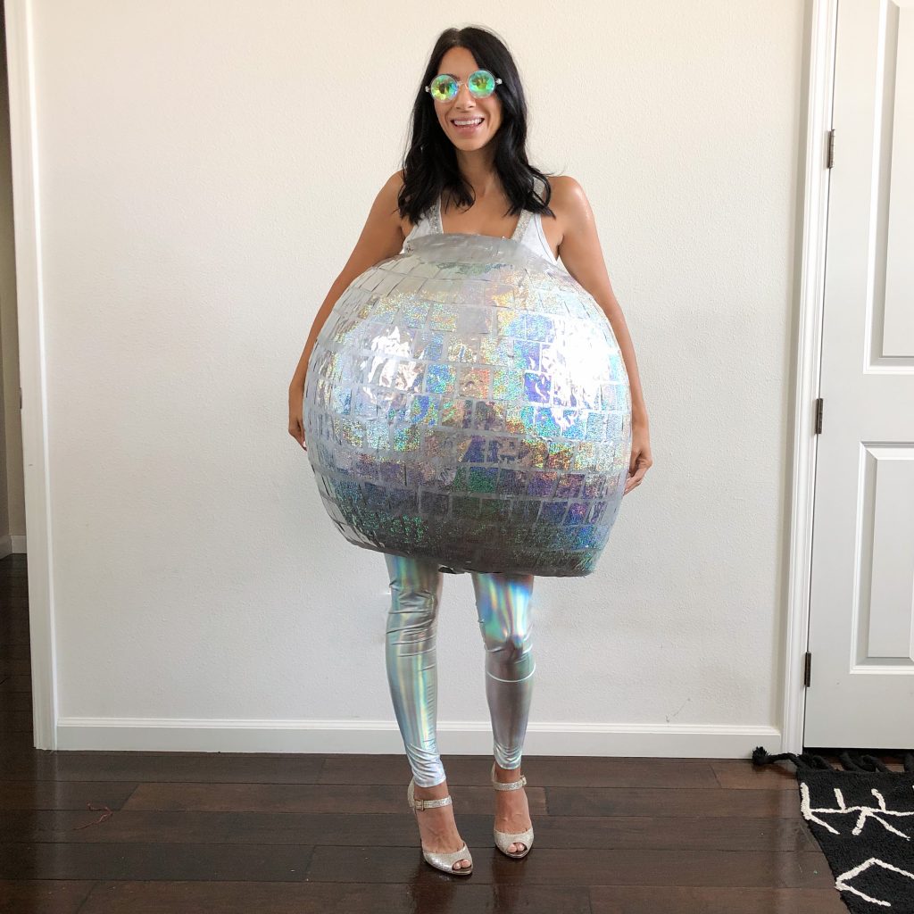 DIY Disco ball costume Halloween 
