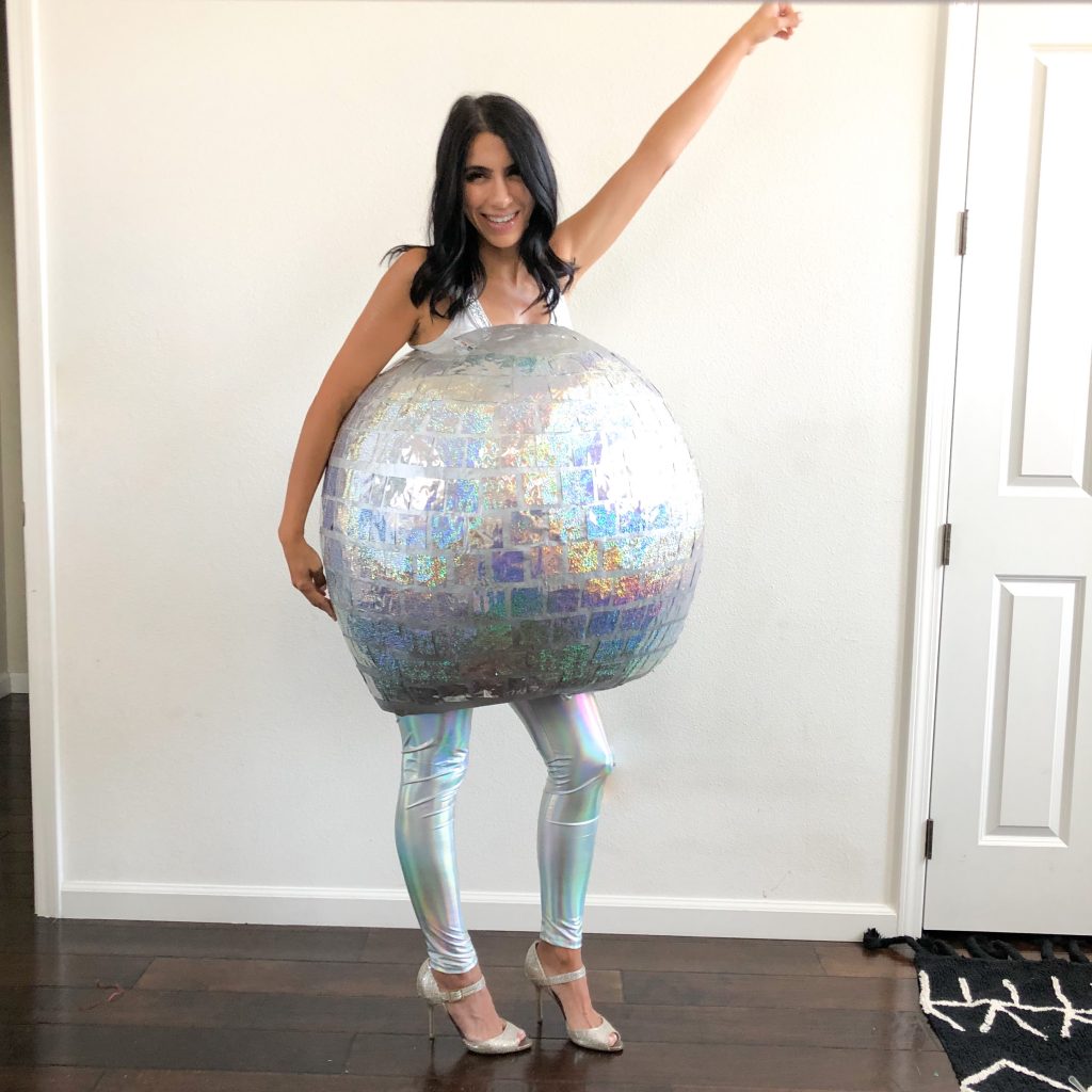 DIY Disco ball costume Halloween 