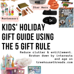 Five Gift Rule Kids’ Holiday Gift Guide 2020