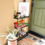 Delivery Person ‘Thank You’ Cart Set up and Printable Sign