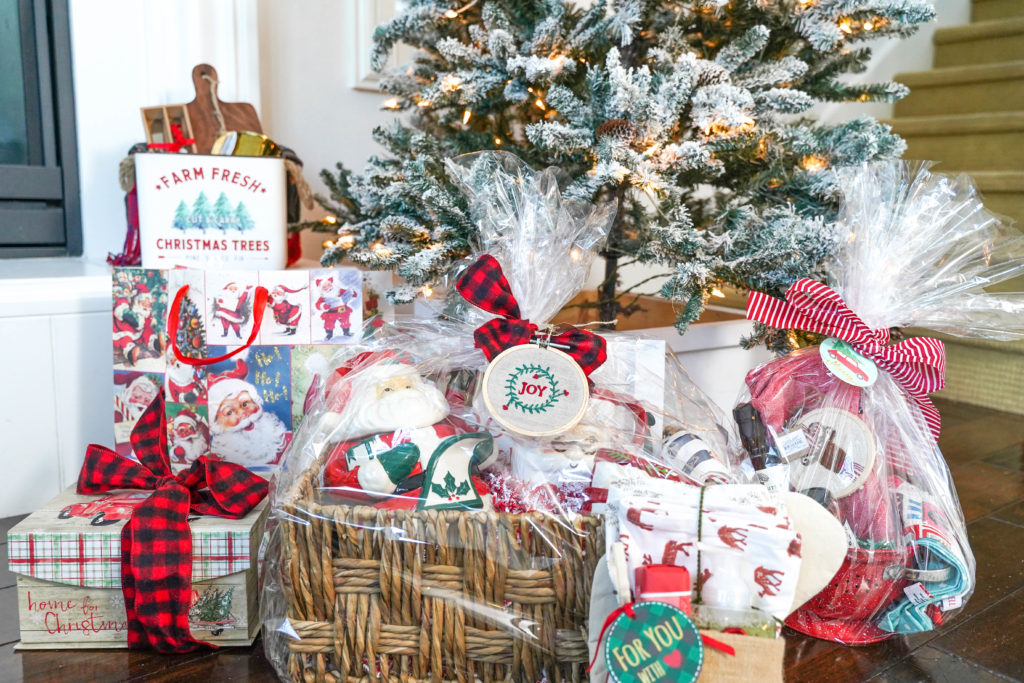 Gift baskets for everyone on your Christmas Holiday list with Tuesday Morning