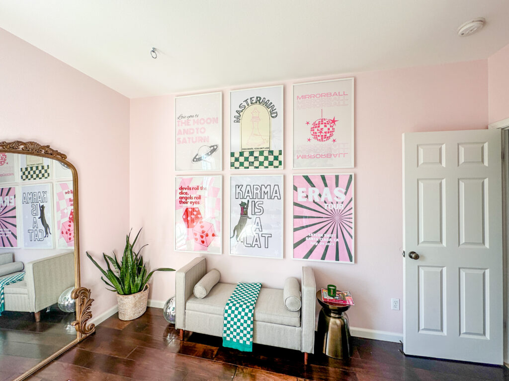 Taylor Swift inspired posters for tween, teen or dorm room